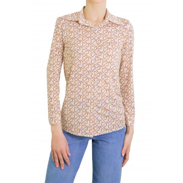 Camicia fantasia in viscosa  "Elly"